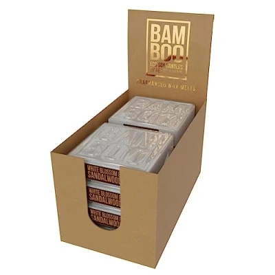 Image of Bamboo Wax Melt (White Blossom &amp; Sandalwood)