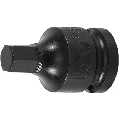 Image of BGS 5485 10 Impact Bit Socket length 42 mm 12.5 (1/2&quot;) Drive internal Hexagon