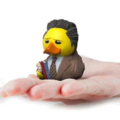 Image of TUBBZ Mini Ross Geller Collectible Vinyl Rubber Duck Figure Official Friends Merchandise Retro Comedy Movies &amp; TV