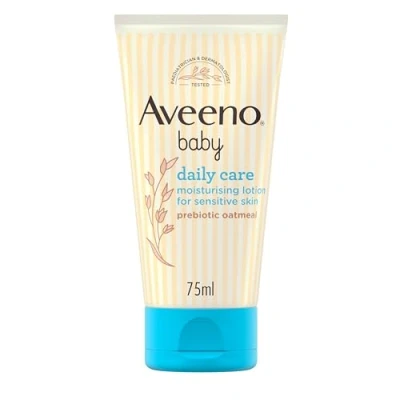 Image of Aveeno Baby, Daily Care Moisturising Lotion, for Sensitive Skin, Unscented, 6 x 75ml