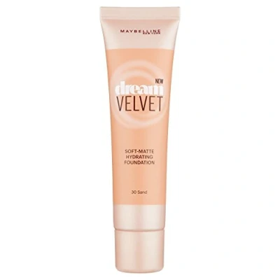 Image of 2 x Maybelline New York Dream Velvet Soft Matte Foundation 30ml 30 Sand