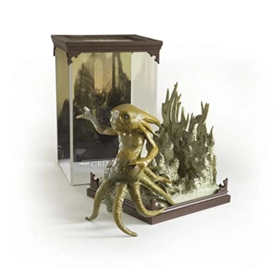 Image of The Noble Collection Magical Creatures Grindylow Hand Painted Creature #18 Officially Licensed 7in (18.5cm) Harry Potter Toys Collectable Figures For Kids &amp; Adults