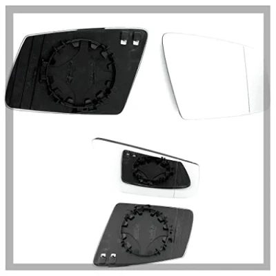 Image of Fits Mercedes B Class, For 2012 to 2020 Heated Base Wide Angle Wing Mirror Glass (W246) RIGHT HAND (UK Driver Side)