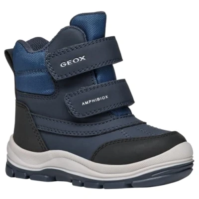 Image of Geox B FLANFIL BOY ABX Snow Boot, Navy, 10 UK Child