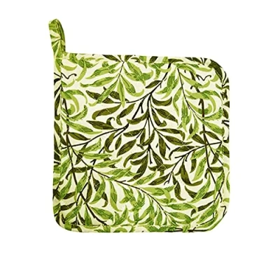 Image of William Morris Cotton Potholder Willow Bough