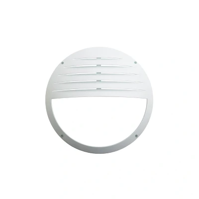 Image of Ansell Vision Ceiling/Wall Light Louvered Trim White