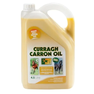 Image of Thoroughbred Remedies TRM Curragh Carron Oil, Clear, 4.5 Litre