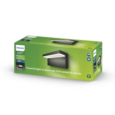 Image of Philips myGarden Bustan Wall Lantern Bulb, 4.5 W. For Garden and Patio Lighting