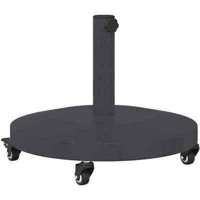 Image of vidaXL Outdoor Umbrella Bases Dark grey 48 x 32.5 cm