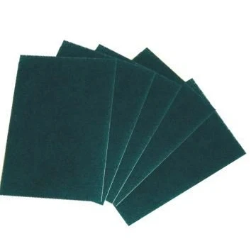 Image of Large Green Scouring Pad 23 x 15cm (Pack of 10)
