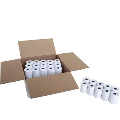 Image of 57x40mm Machine Till Credit Card,PDQ Thermal Paper Rolls Cash Register Receipt (20)