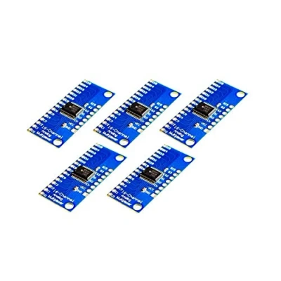 Image of TECNOULAB 5pcs CD74HC4067 16 Channel Digital Analog Multiplexer Breakout Board Module