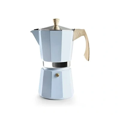Image of IBILI Tuscany Express Moka Pot, 12 Cups, 600 ml, Cast Aluminium, Safe for Induction Hob