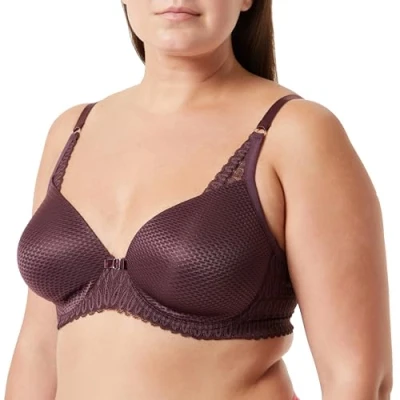Image of Triumph Women&#039;s Aura Spotlight Conscious WHP Bra, Merlot, 32DD