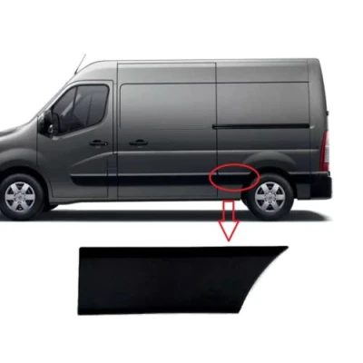 Image of Rear Left Side Moulding Strip Trim Panel (Short Chassis L2) for Master III, Movano B, NV400 2011 2020 OE : 768F20006R