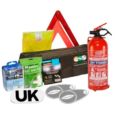Image of Family Motoring &amp; Leisure Ultimate Euro European Travel Kit For Driving In Europe