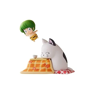 Image of Plum Urusei Yatsura Ten &amp; Kotatsuneko Figurine 7 cm
