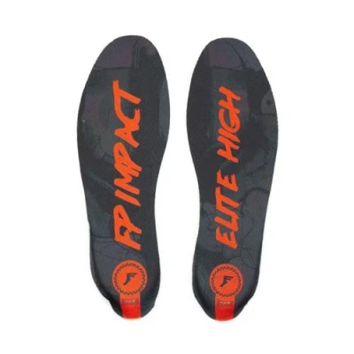 Image of Footprint Kingfoam Elite High Profile Classic Insoles Black/Red Orthotic