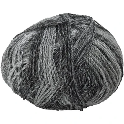 Image of Marble Chunky Knitting Yarn by James Brett 200g (Charcoal/Grey MC11)