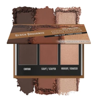 Image of Black Radiance True Complexion Contour Palette, Dark To Deep
