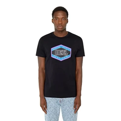 Image of Diesel_T DIEGOR E14 MAGLIET_SHIRT_Black_S