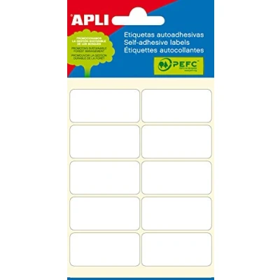 Image of Apli 19x40mm Mini Label White (Pack of 60)