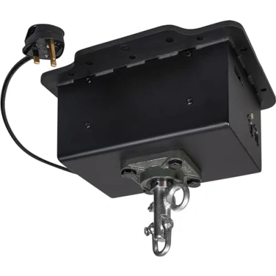 Image of Fxlab Professional DMX Glitter Mirror Ball Motor Rotator With Safety Hanging Points For Balls Up to 180Kg and 200cm Diameter 1 RPM