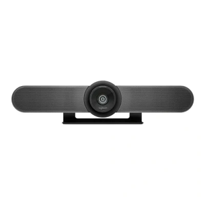 Image of Logitech MeetUp Video Conferencing System, Ultra HD 4K/1080p/720p, 3 Microphones/Adjustable Speakers, Wide Field of View 120, PC/Mac/Laptop/Macbook/Tablet Black, 4K