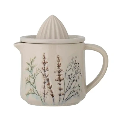 Image of Bloomingville Bea Lemon Juicer, Natural, Stoneware, L 14.5 x H 14 W 10 cm