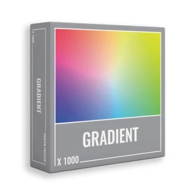 Image of Cloudberries Gradient Puzzle: Colourful Puzzles for Adults 1000 Pieces, Jigsaw 1000, Rainbow Puzzle with Fun Colour Gradient, Piece