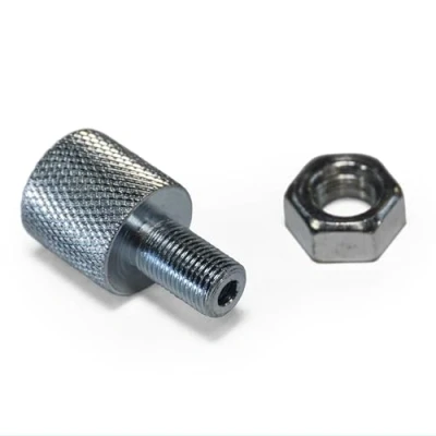 Image of Burley Kid&#039;s Hitch Alternative Adapter, Quick Release, Silver