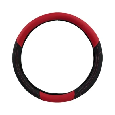 Image of Sakura Barnet Steering Wheel Cover, Red