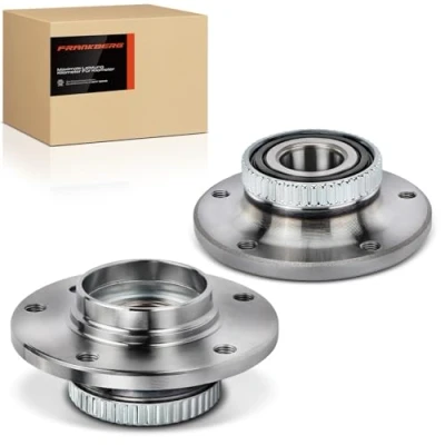 Image of Frankberg 2x Wheel Bearing Hub Front Compatible with 3 Series E36 E46 5 E39 Z3 Z4 E85 E86 1990 2007 31226757024
