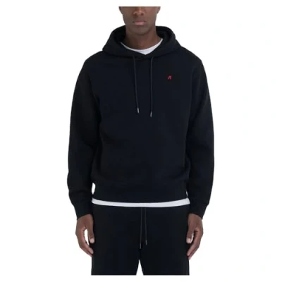 Image of Replay Men&#039;s M6923 Hooded Sweatshirt, 098 Black, M