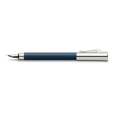 Image of Graf von Faber Castell Tamitio 141711 Fountain Pen Night Blue Nib Width F Pack of 1