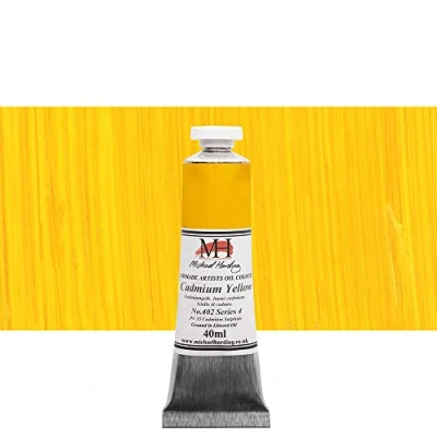 Image of Michael Harding Oil Colour : 40ml Cadmium Yellow