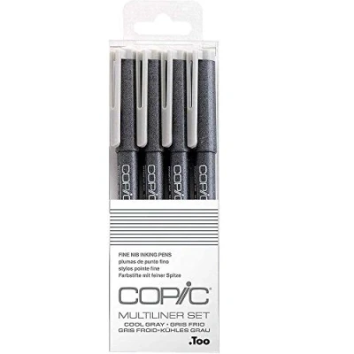 Image of Copic Multiliner Cool Gray Ink Marker Set i0.05/0.1/0.3/0.5j