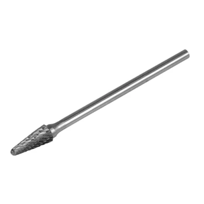Image of Sealey Tungsten Carbide Rotary Burr Extra Long Conical Ball Nose 10mm