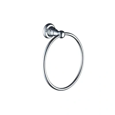 Image of Bristan 1901 Towel Ring Brass Chrome Plated