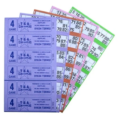 Image of Jumbo 12000 4 PAGE GAMES BINGO TICKETS 6 TO VIEW BOOKS
