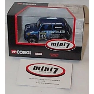 Image of Corgi racing club mini richard wager car limited edition 1:36 scale diecast model