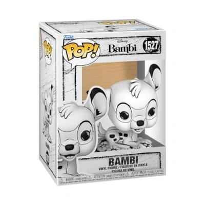 Image of Funko POP! Disney: Sketched Bambi Collectable Vinyl Figure Gift Idea Official Merchandise Toys for Kids &amp; Adults Movies Fans Model Collectors and Display