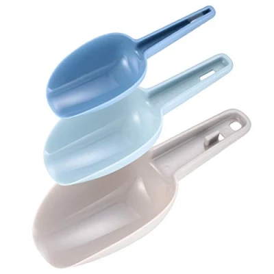 Image of Plastic Ice Scoop Set, Sweet Scoops, Pet Food Scoop, Flour, Powders, Candy, Dog Poop, Canisters, Coffee Beans, Dry Feeder Bar Scooper Shovel