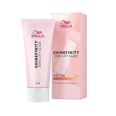 Image of Wella Professional Shinefinity 08/38 60 ml Shade Honey Latte