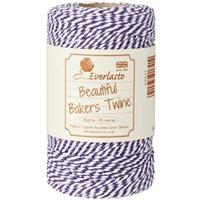 Image of 100m Everlasto Original &#039;Beautiful Bakers Twine&#039; (2mm approx) (Violet)
