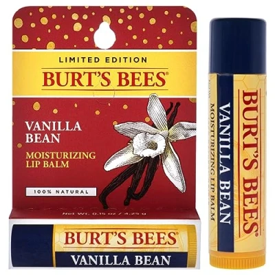 Image of Burts Bees Vanilla Bean Moisturizing Lip Balm Blister For Unisex 0.15 oz
