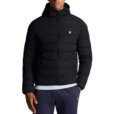 Image of Lyle &amp; Scott Lightweight Puffer Jacket Light jacket, Men&#039;s, Size: XXL, Dark navy