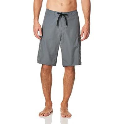 Image of Quiksilver Men&#039;s Standard Manic 22 Inch Length Cargo Pocket Boardshort Swim Trunk, Iron, 48