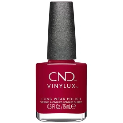 Image of CND Vinylux Long Wear Nail Polish (No Lamp Required), 15 ml, Red, Element
