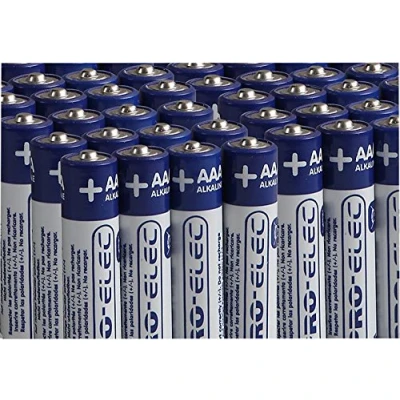 Image of PRO ELEC PSG91110 Ultra Alkaline AAA Batteries 100 Pack (Bulk)